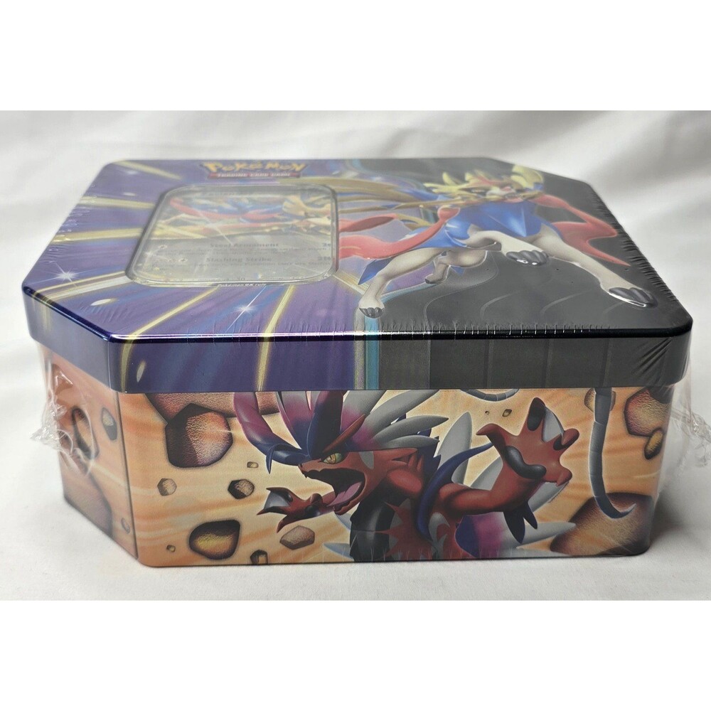Pokémon TCG Slashing Legends Tin Box Zacian Promo New Sealed - Picture 5 of 5
